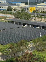 河源市光伏停车棚、地面数组式1.7MW
